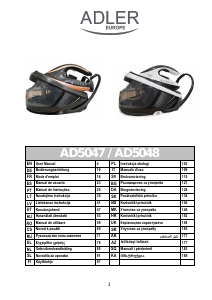 Bruksanvisning Adler AD 5048 Strykjärn