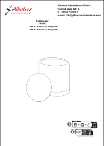 Manual Albatros 4020 Nizza Stool