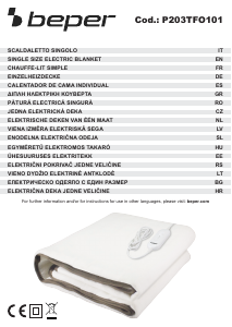 Manual Beper P203TFO101 Patura electrica