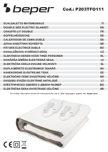Manual Beper P203TFO111 Patura electrica