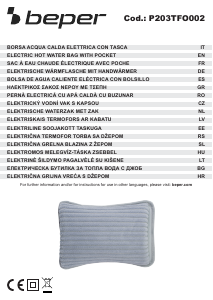 Manual Beper P203TFO002 Tampon de încălzire