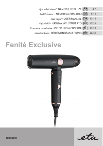 Návod Eta Fenité Exclusive 9319 90000 Fén na vlasy