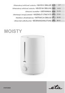 Manuál Eta Moisty 3629 90000 Zvlhčovač