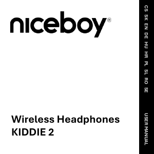 Priručnik Niceboy KIDDIE 2 Slušalica