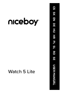 Priručnik Niceboy WATCH 5 Lite Pametni sat