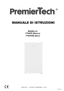 Manuale PremierTech PT64FRB Congelatore
