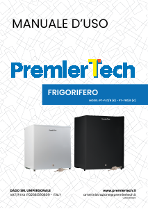 Manuale PremierTech PT-F60BK Frigorifero