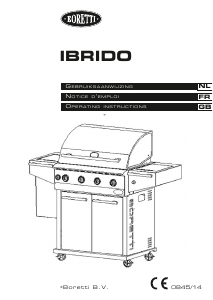 Mode d’emploi Boretti Ibrido Barbecue