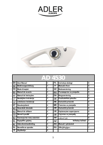 Manual Adler AD 4530 Knife Sharpener