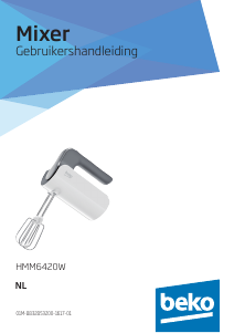 Handleiding BEKO HMM6420W Handmixer