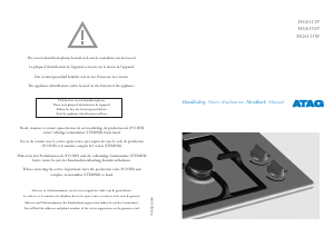 Handleiding ATAG HG6111P Kookplaat