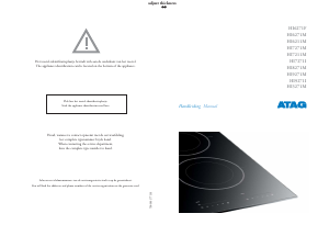 Handleiding ATAG HI7211M Kookplaat