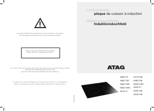 Bedienungsanleitung ATAG HI9271I Kochfeld