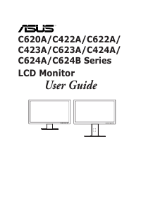 Handleiding Asus C423AQ LCD monitor