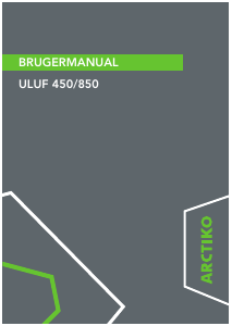 Brugsanvisning Arctiko ULUF 450 Fryser