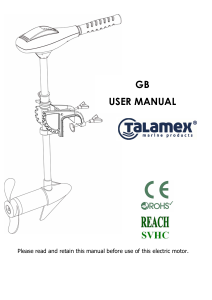 Handleiding Talamex TM40 Buitenboordmotor