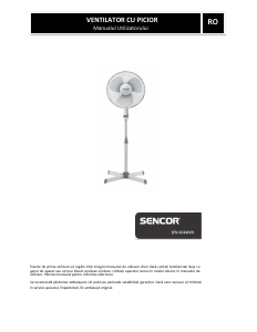 Manual Sencor SFN 4044WH Ventilator