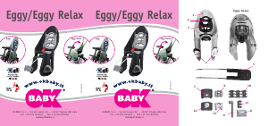 Használati útmutató OK Baby Eggy Kerékpárülés