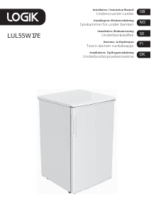 Brugsanvisning Logik LUL55W17E Køleskab
