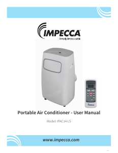 Bruksanvisning Impecca IPAC14-LS Luftkonditionering