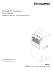 Bruksanvisning Honeywell MP08CES Luftkonditionering