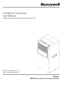 Manual Honeywell MP08CESBB Air Conditioner