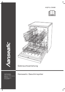 Bedienungsanleitung Hanseatic WQP12-J7609D Geschirrspüler