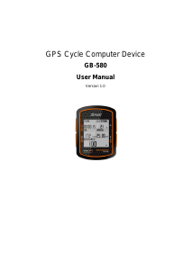 Manual GSSport GB-580 Cycling Computer