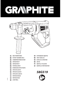 Manuale Graphite 58G519 Martello perforatore