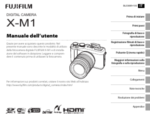 Manuale Fujifilm X-M1 Fotocamera digitale