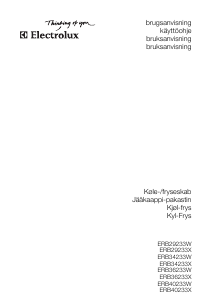 Bruksanvisning Electrolux ERB40233X Kyl-frys