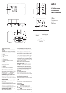 Handleiding Braun BNC015-RC Klok