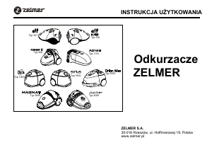 Instrukcja Zelmer 1600 Syrius Odkurzacz