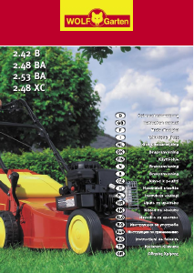Manuale Wolf Garten 2.42 B Rasaerba
