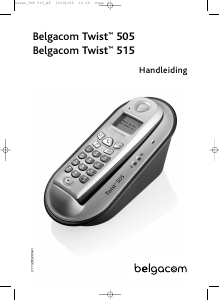 Handleiding Belgacom Twist 515 Draadloze telefoon