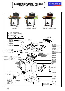 Manual Campingaz Primero Classic Barbecue