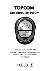 Bruksanvisning Topcom Speedopulse 1000w Cykeldator