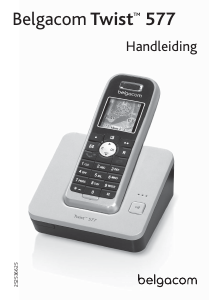 Handleiding Belgacom Twist 577 Draadloze telefoon