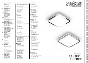 Bedienungsanleitung Steinel RS LED D1 Leuchte