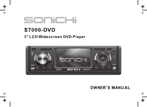Bruksanvisning Sonichi S7000-DVD Bilradio