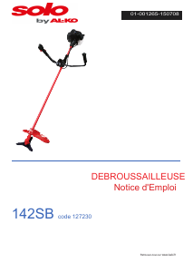 Mode d’emploi Solo 142SB Coupe-herbe