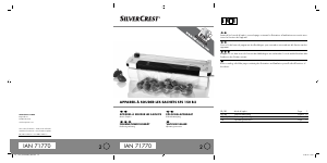 Mode d’emploi SilverCrest IAN 71770 Appareils de mise sous vide