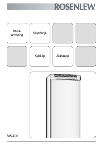 Bruksanvisning Rosenlew RJKL3731 Kylskåp