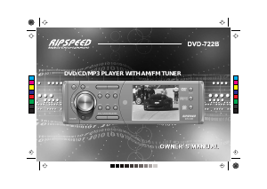 Handleiding Ripspeed DVD-722B Autoradio