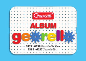 Manual Quercetti set 6127 Gears Georello toolbox