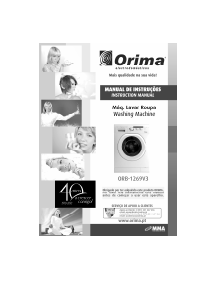 Manual Orima ORB-1269V3 Washing Machine