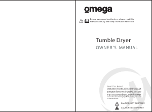 Handleiding Omega OCD7HP Wasdroger