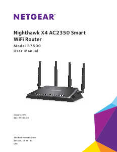 Handleiding Netgear R7500 Router