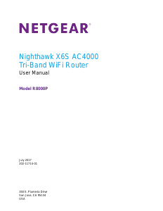 Handleiding Netgear R8000P Router