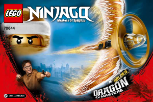 Manual de uso Lego set 70644 Ninjago Maestro del Dragón Dorado